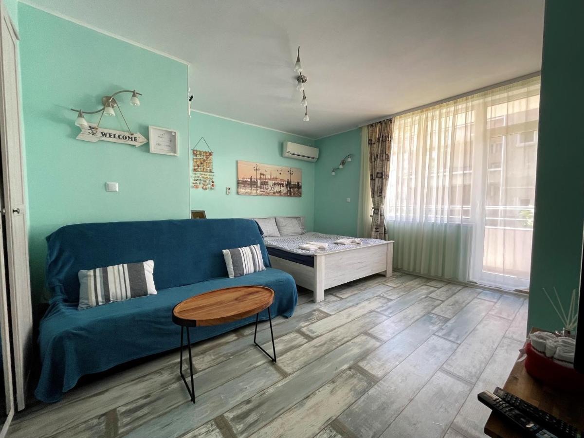 Bright 1Bd Apartment With Nice Terrace Burgas Esterno foto